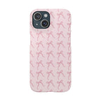 Pink Bow Pattern Phone Case