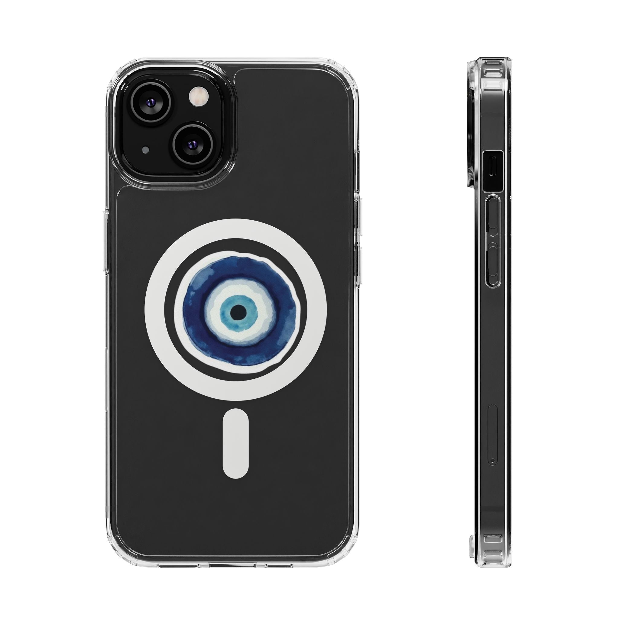 Evil Eye MagSafe Clear Phone Case