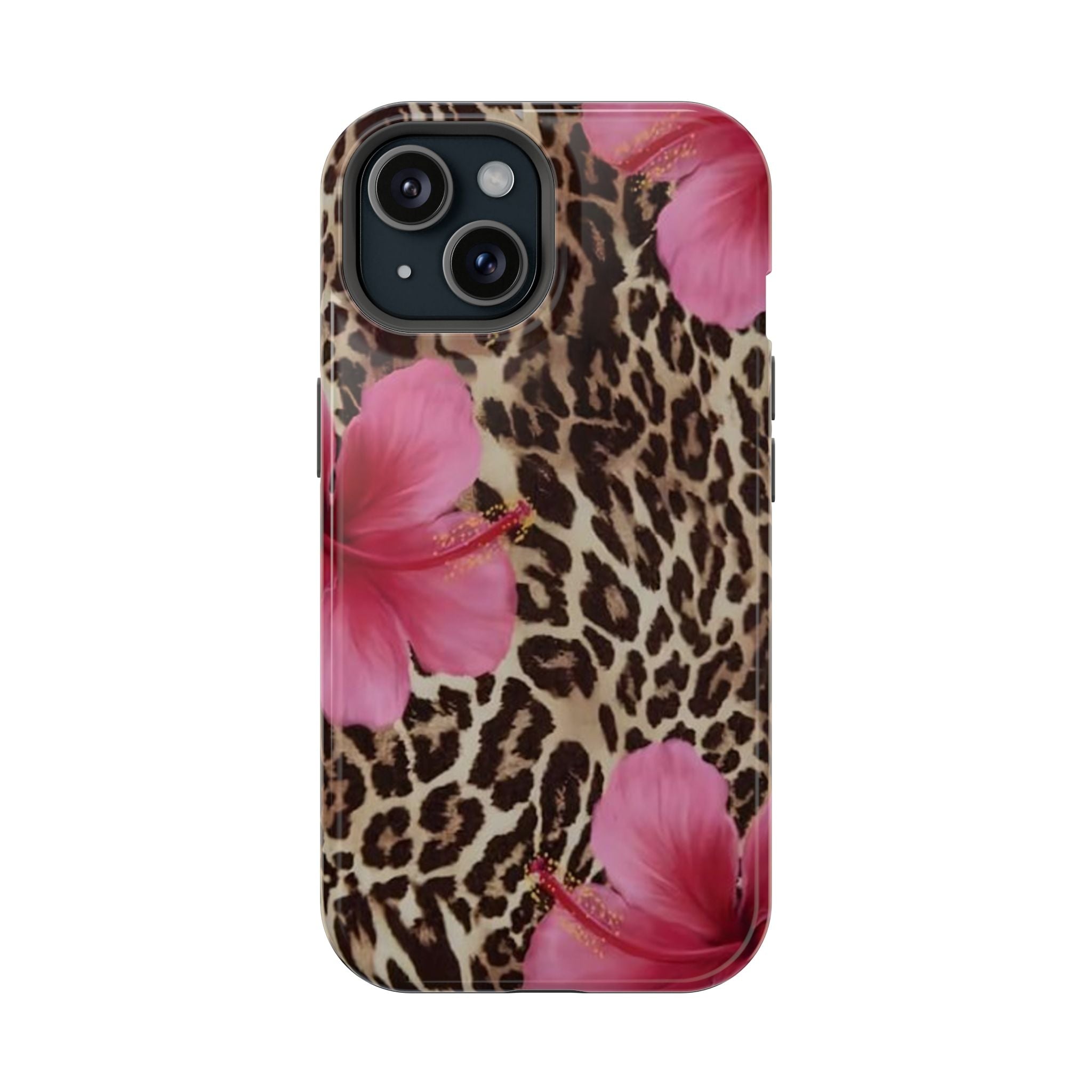 Leopard Hibiscus Phone Case