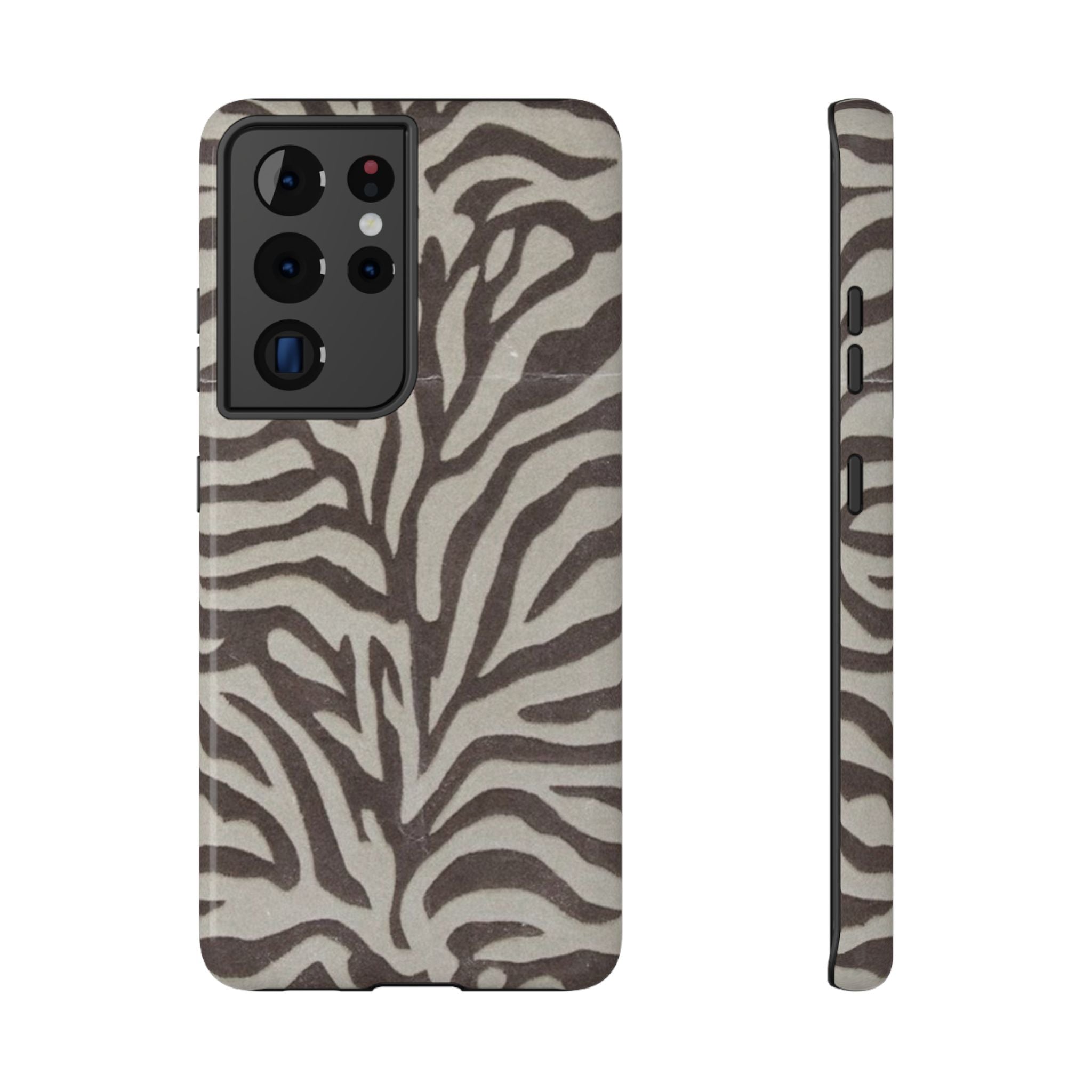 Zebra Print Phone Case