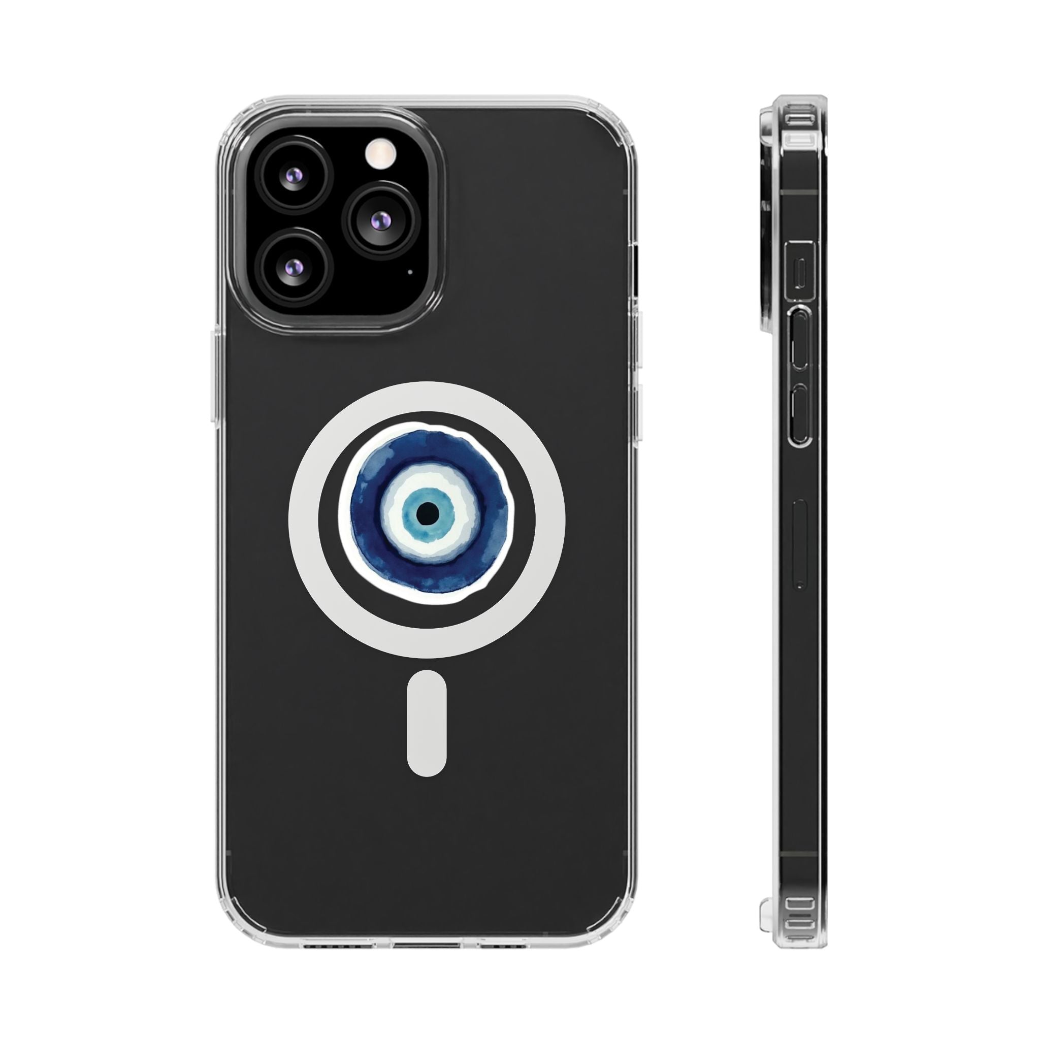 Evil Eye MagSafe Clear Phone Case