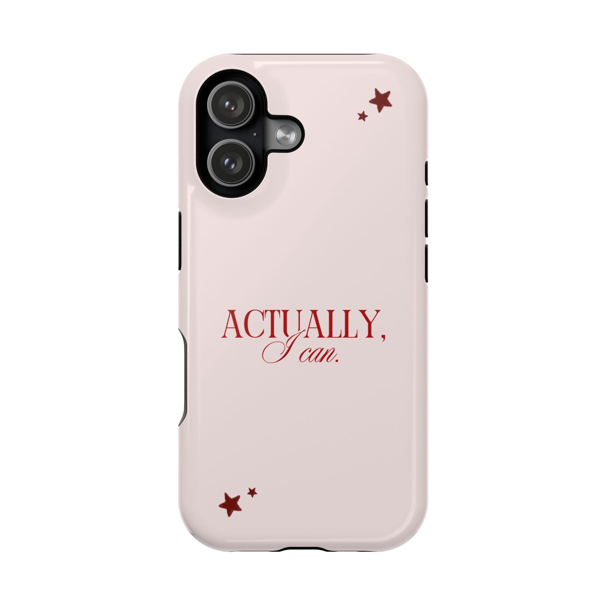 "Actually I Can" Phone Case