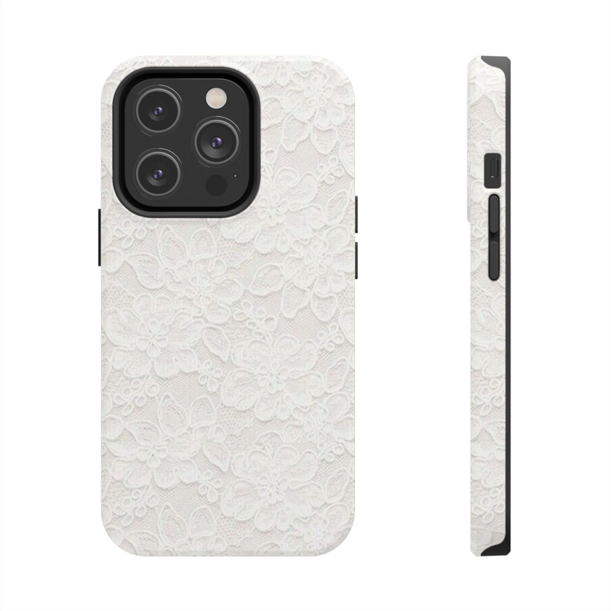 White Lace Phone Case