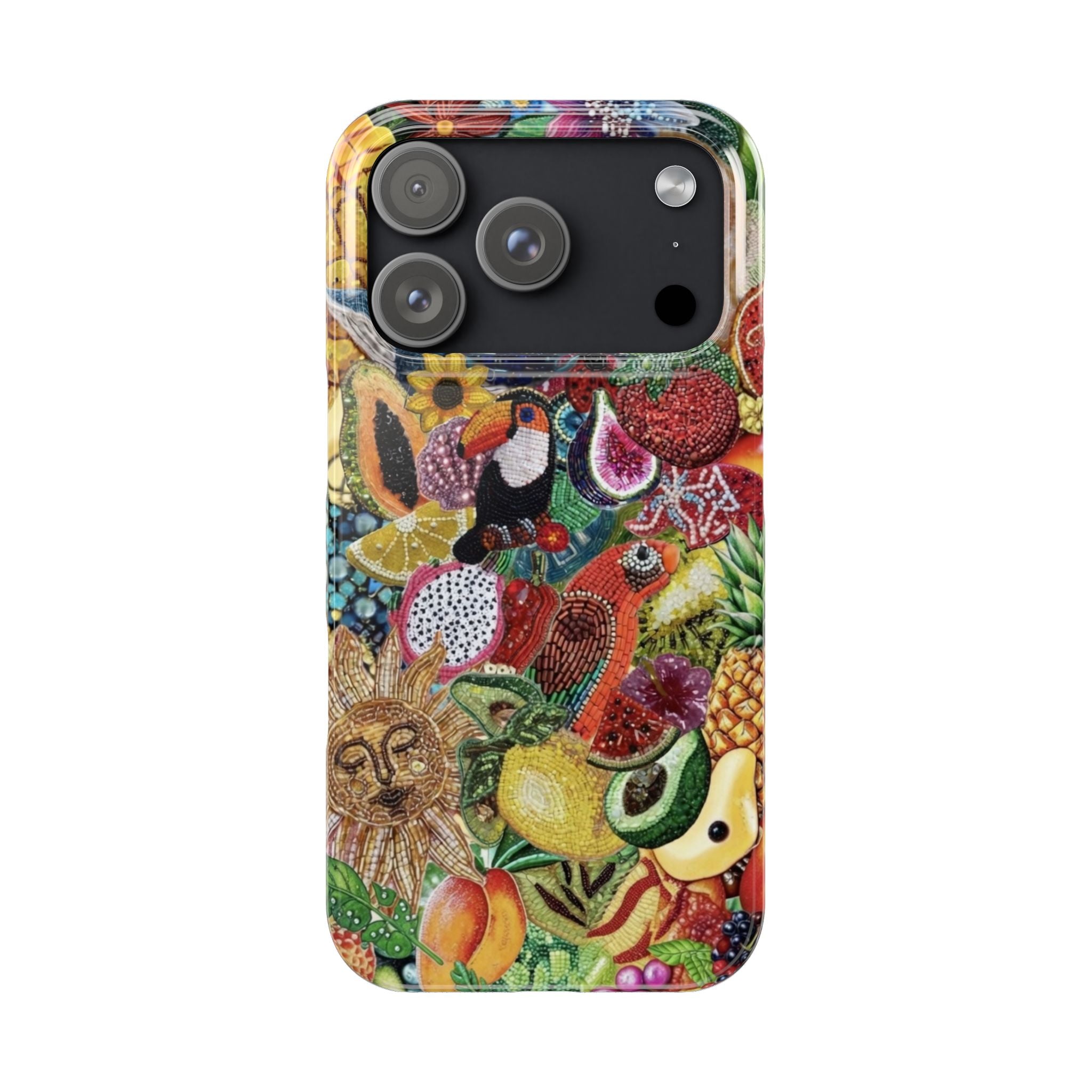 Colorful Exotic Tropic Slim Phone Case