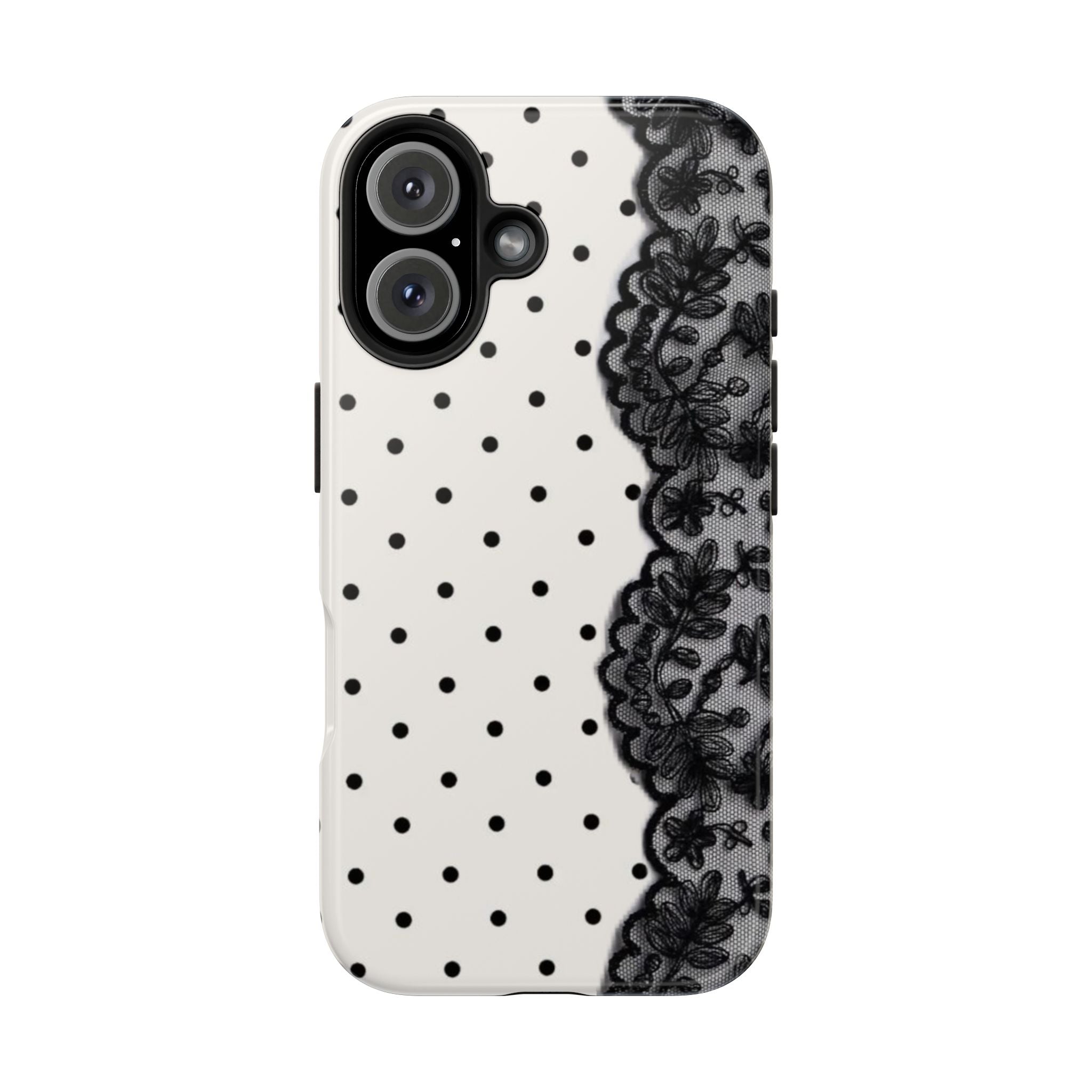 Polka Dot/Lace Phone Cases