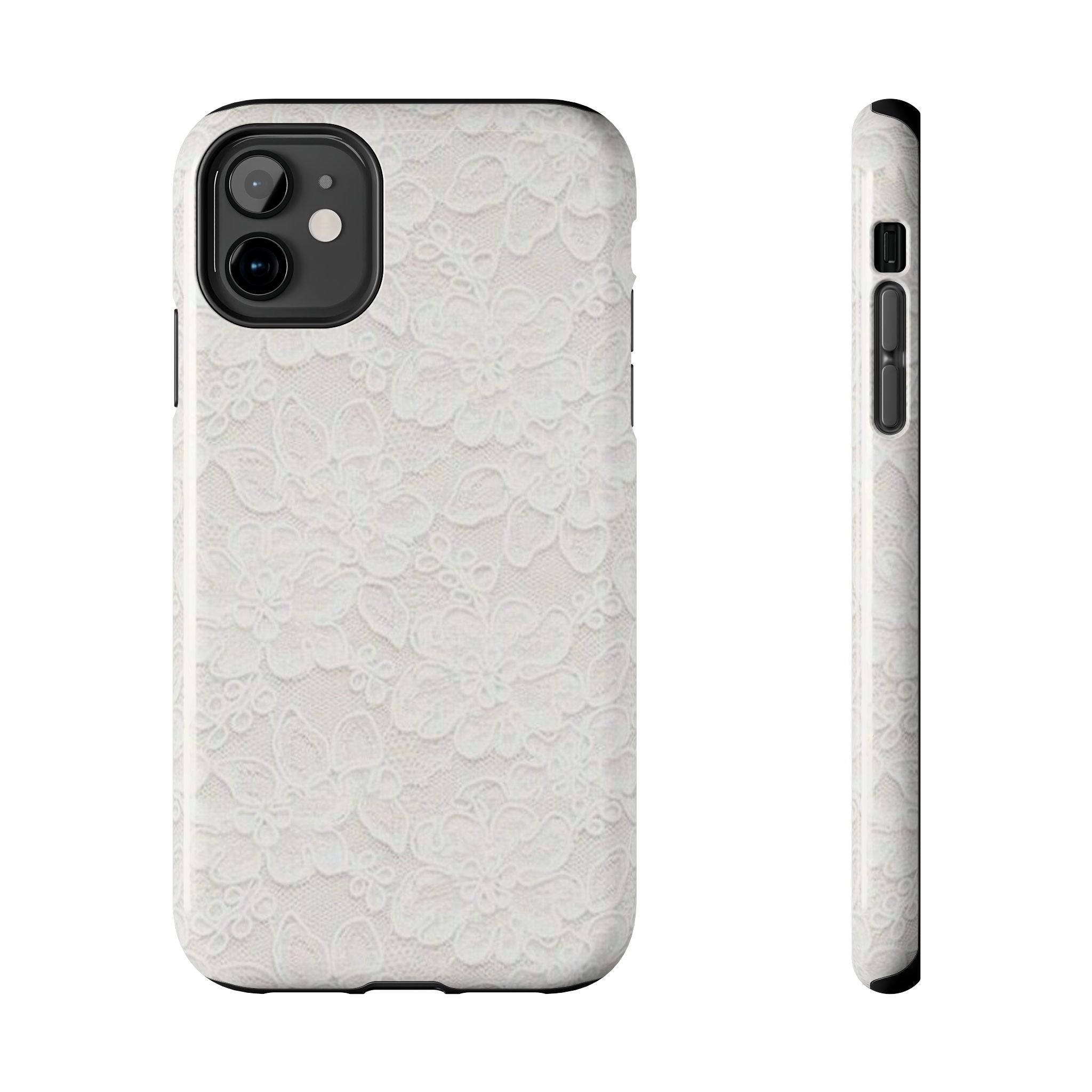White Lace Phone Case