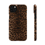 Leopard Print Slim Phone Case