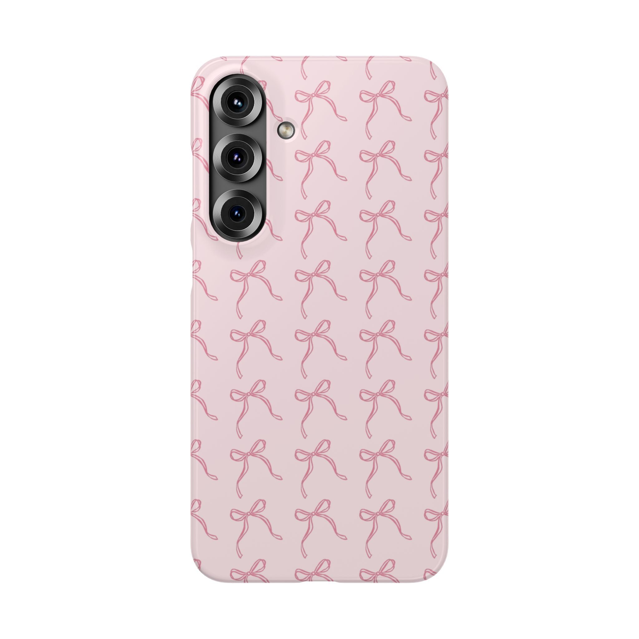 Pink Bow Pattern Phone Case