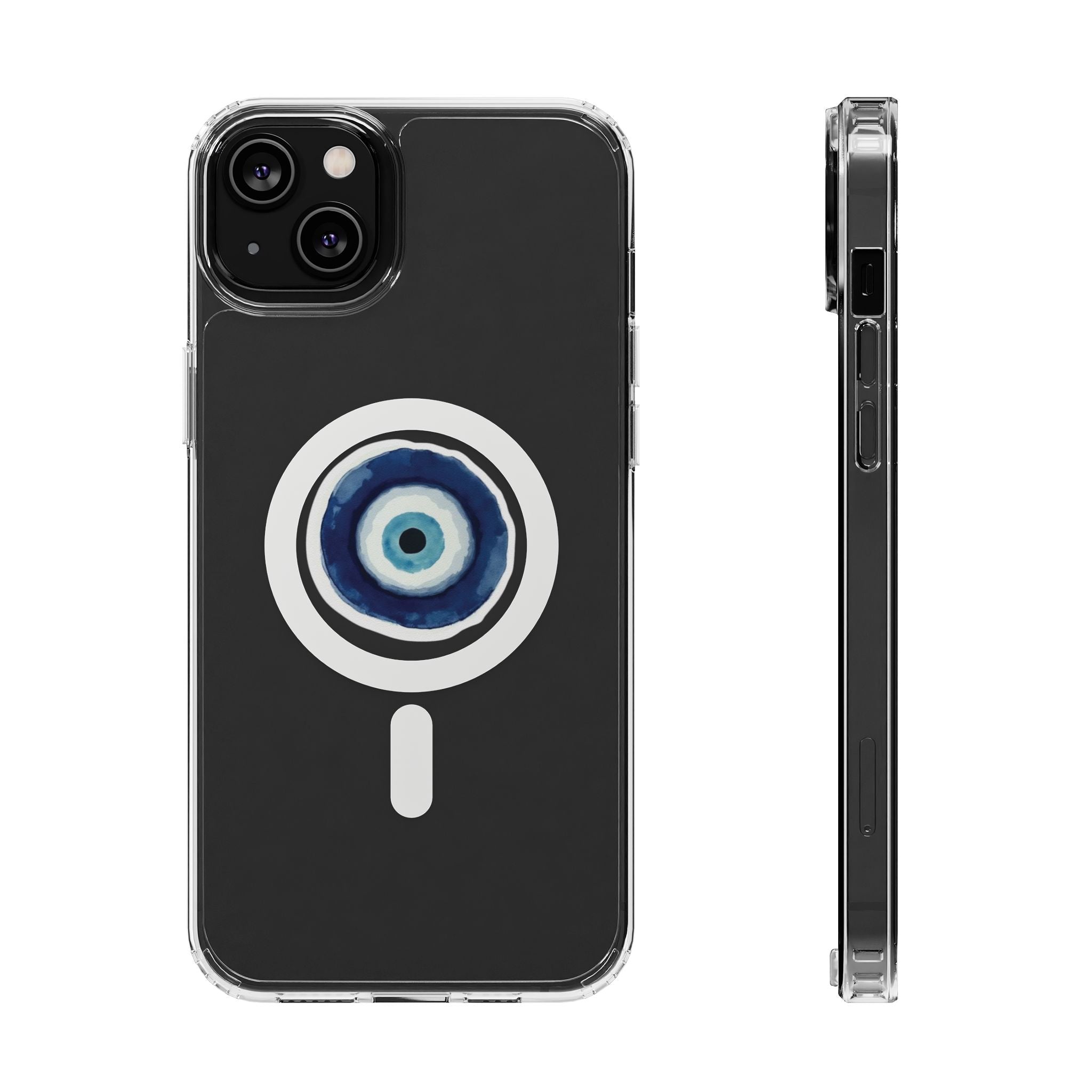 Evil Eye MagSafe Clear Phone Case