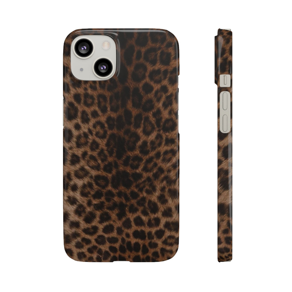 Leopard Print Slim Phone Case