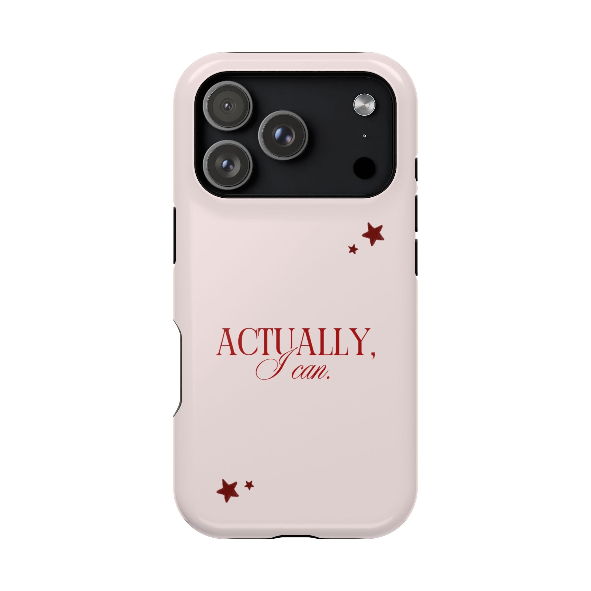 "Actually I Can" Phone Case