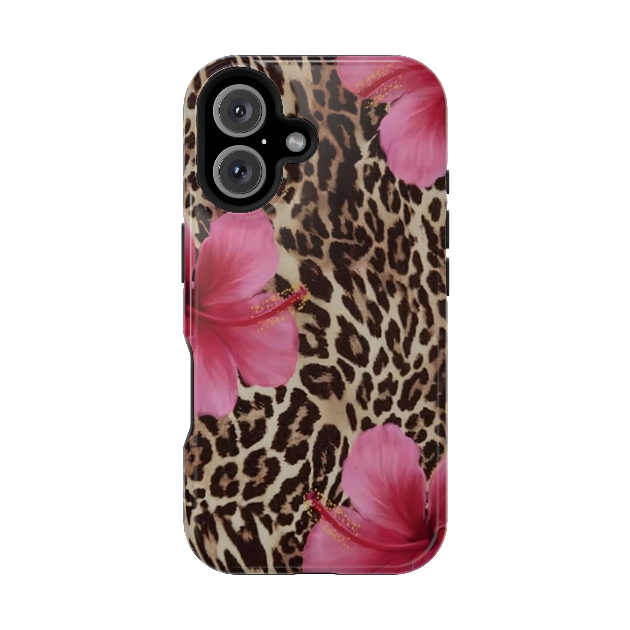 Leopard Hibiscus Phone Case
