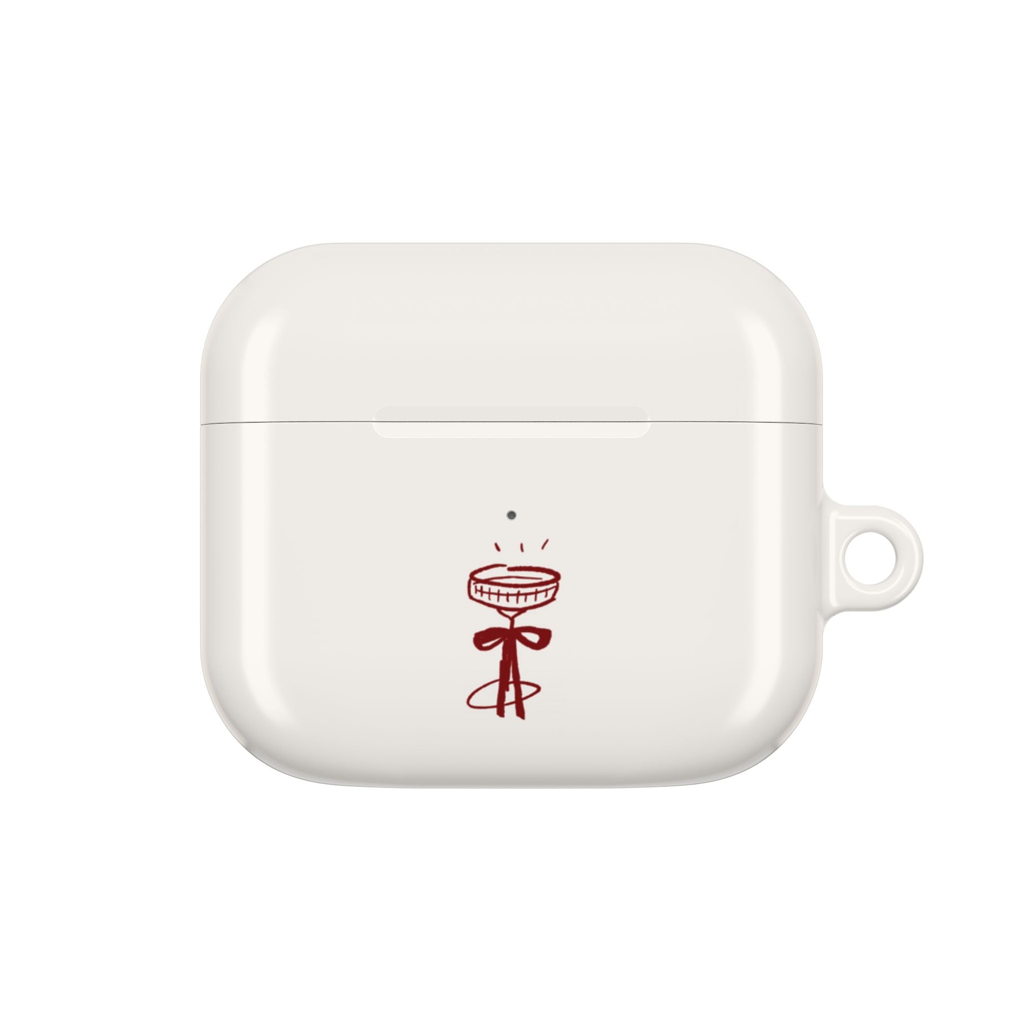 Minimal Red Cake & Sparkler Design