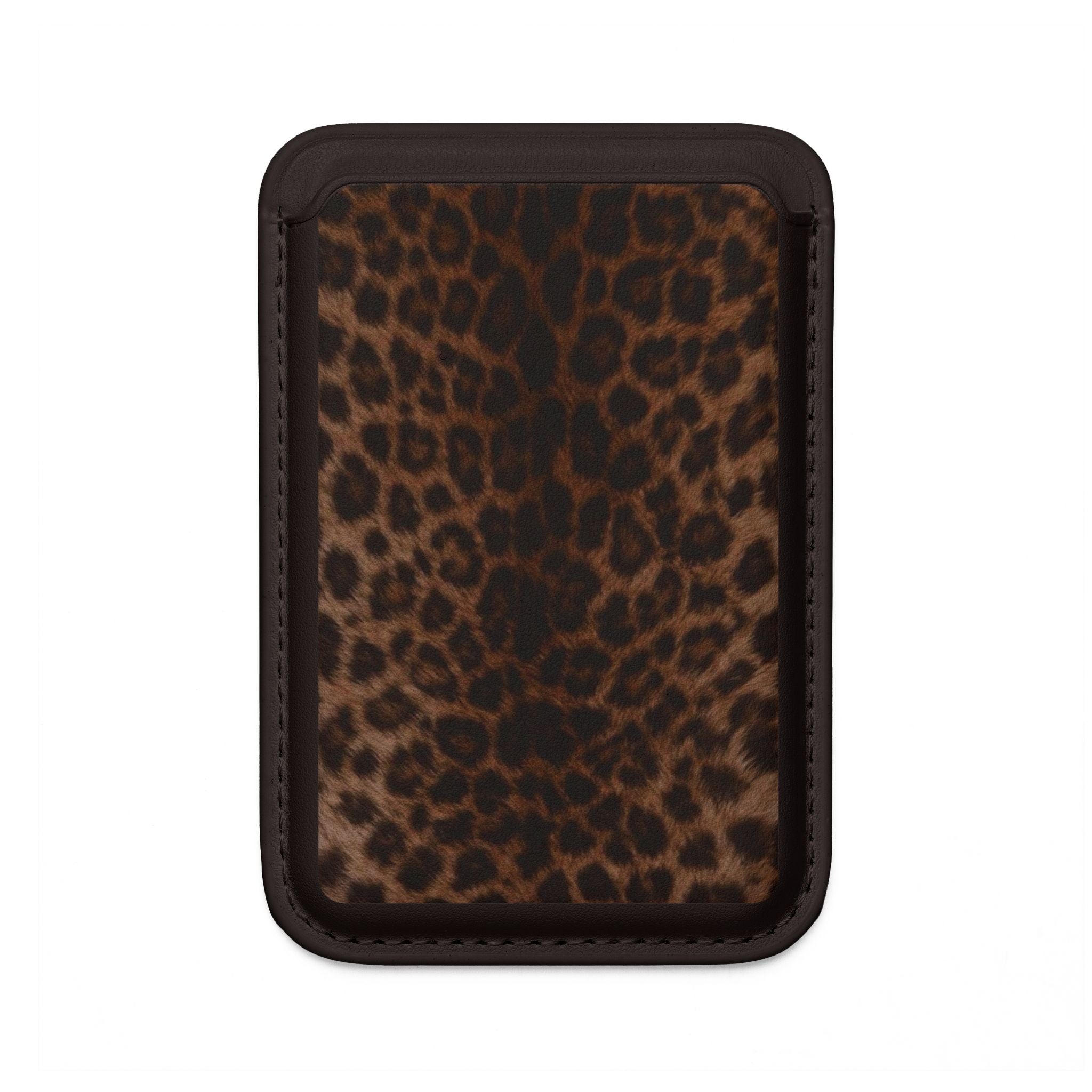 Leopard Print MagSafe Wallet
