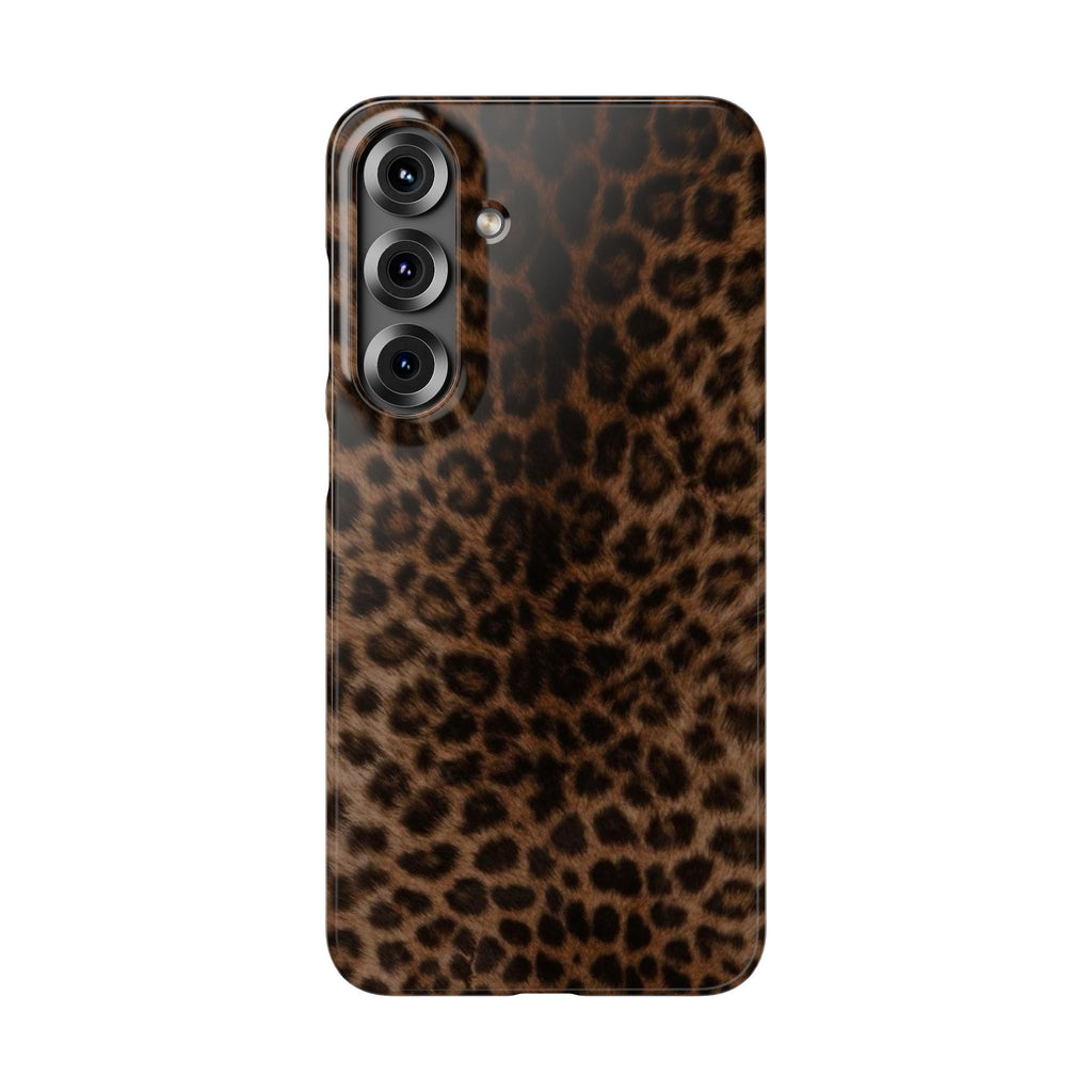 Leopard Print Slim Phone Case