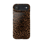 Leopard Print Slim Phone Case