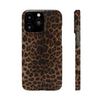 Leopard Print Slim Phone Case