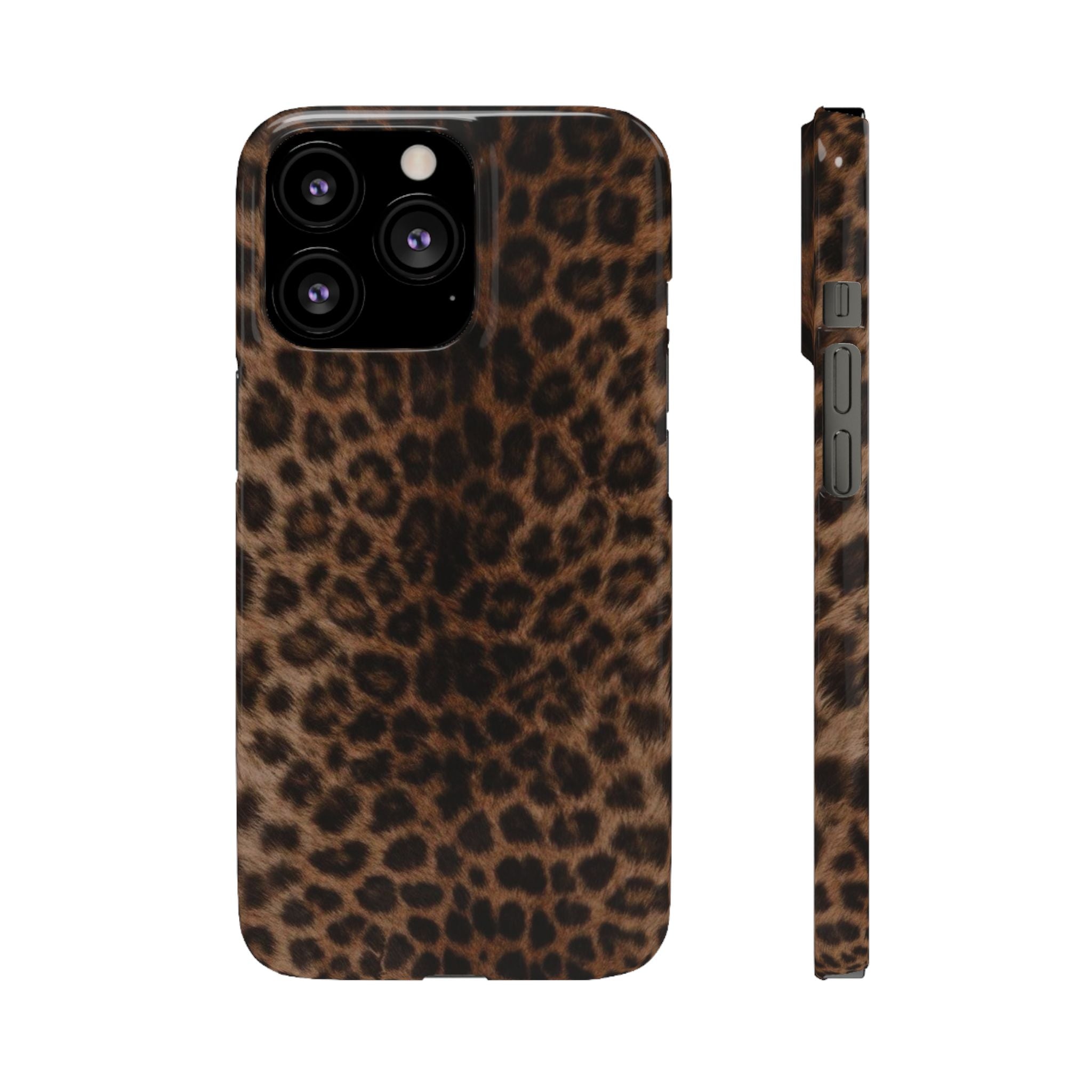 Leopard Print Slim Phone Case