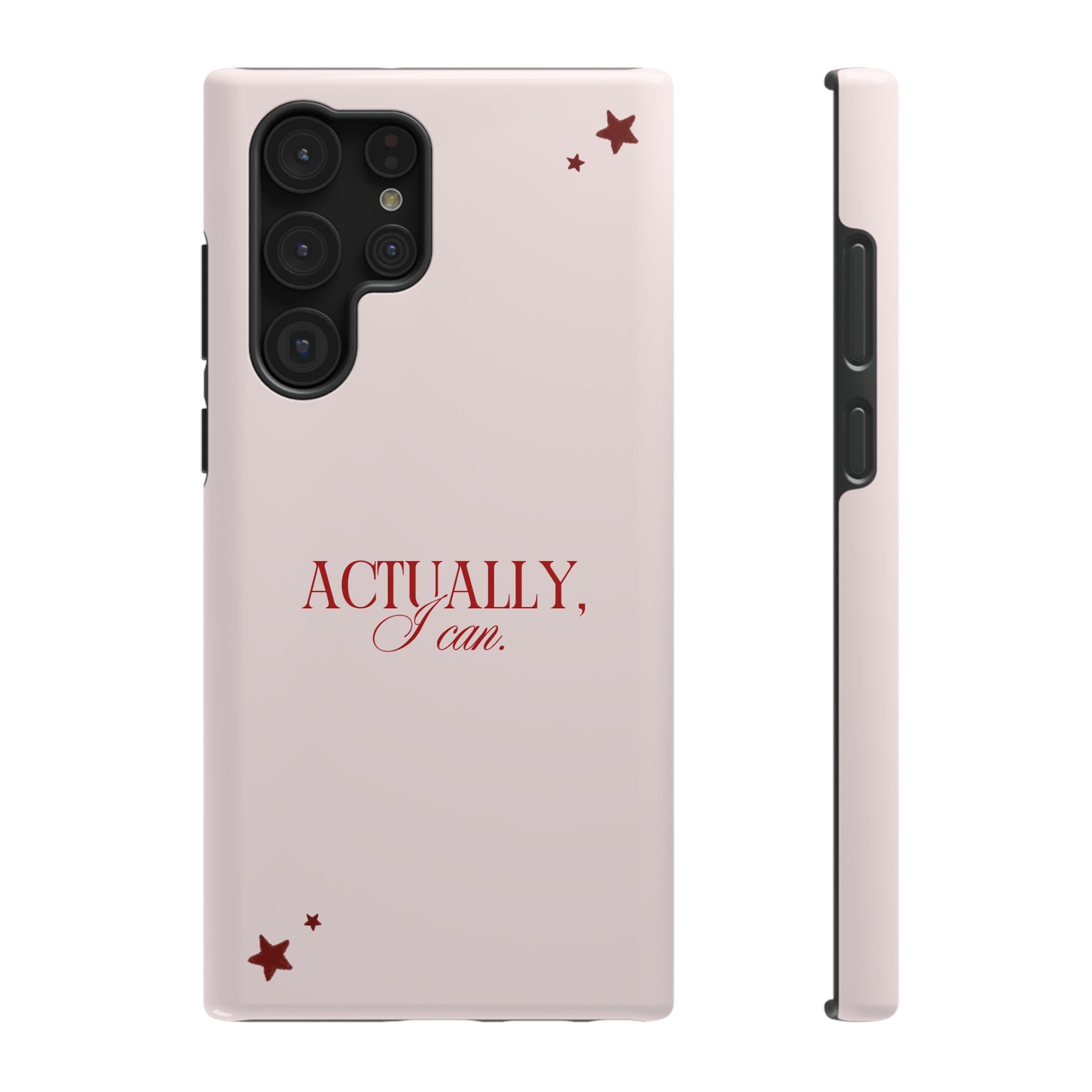 "Actually I Can" Phone Case