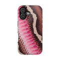 Pink Snake Skin Phone Case