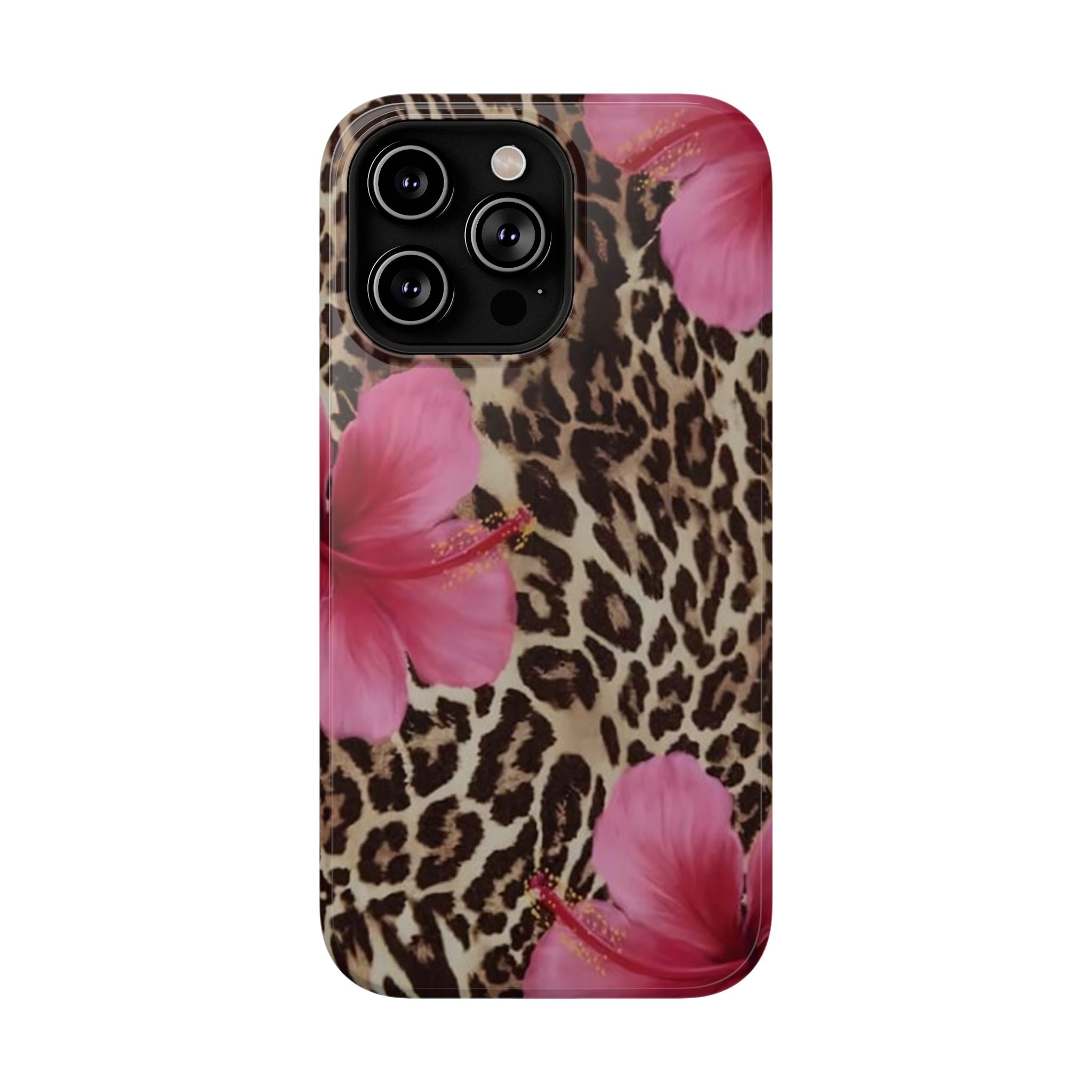 Leopard Hibiscus Phone Case
