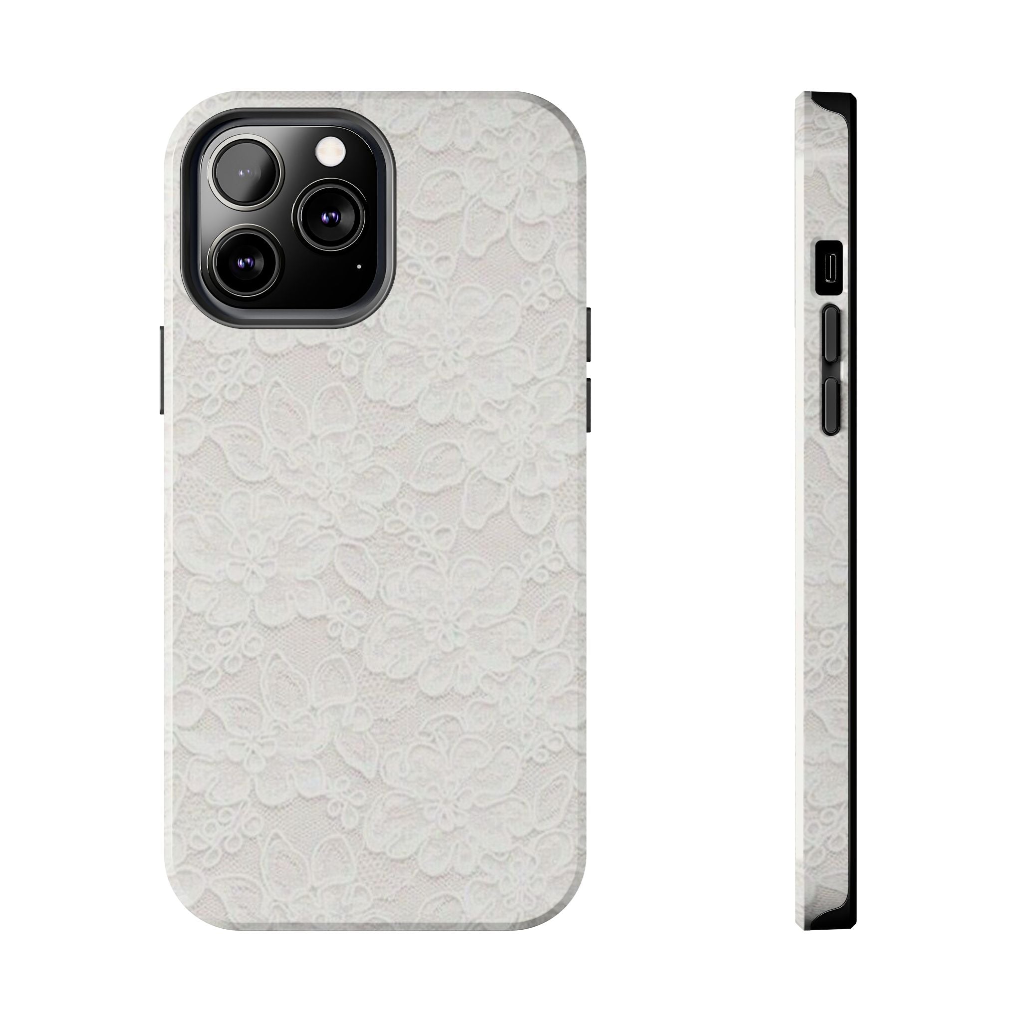 White Lace Phone Case