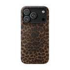 Leopard Print Slim Phone Case