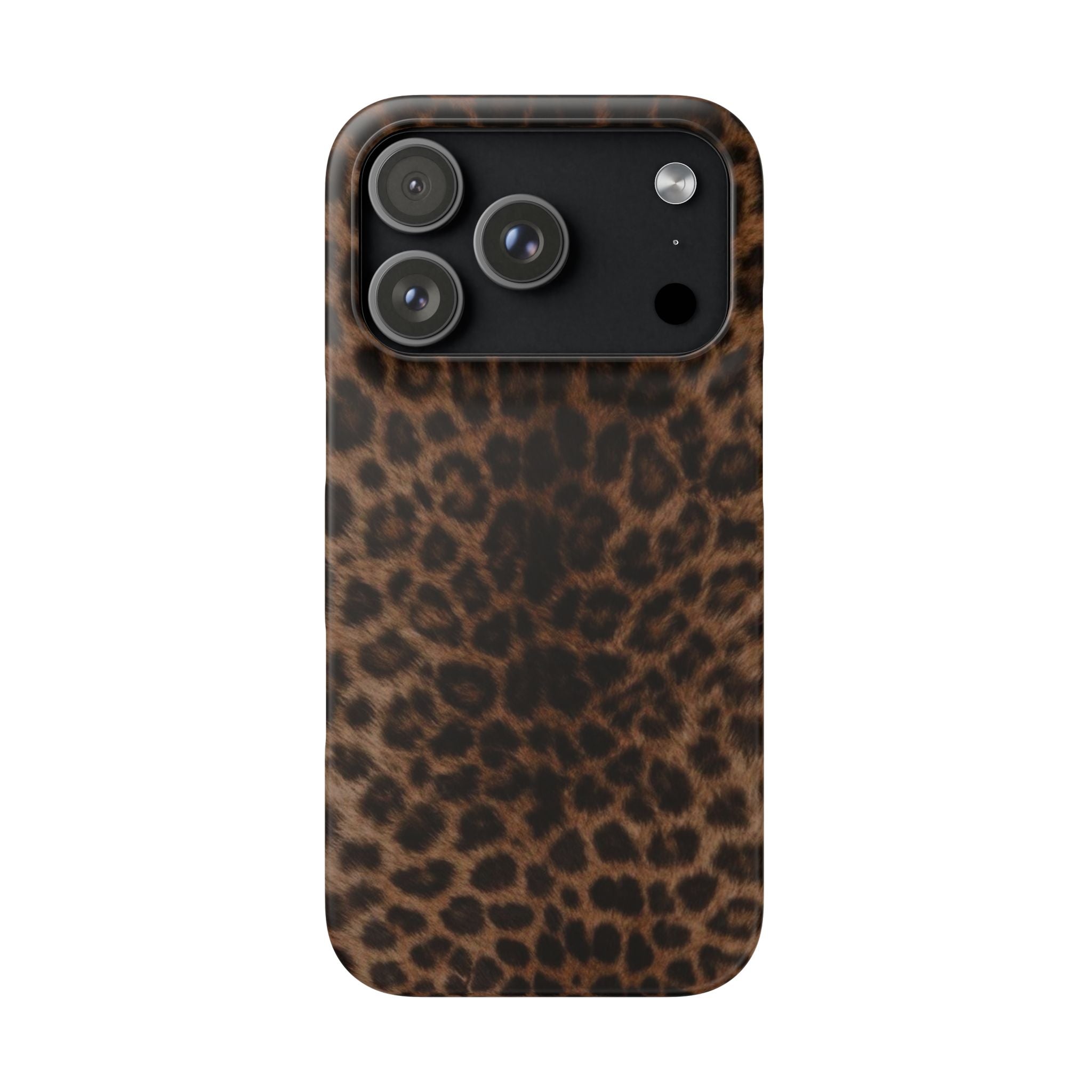 Leopard Print Slim Phone Case