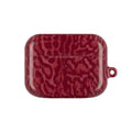 Red Leopard Print Airpod Case