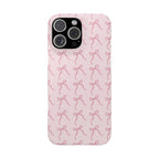Pink Bow Pattern Phone Case