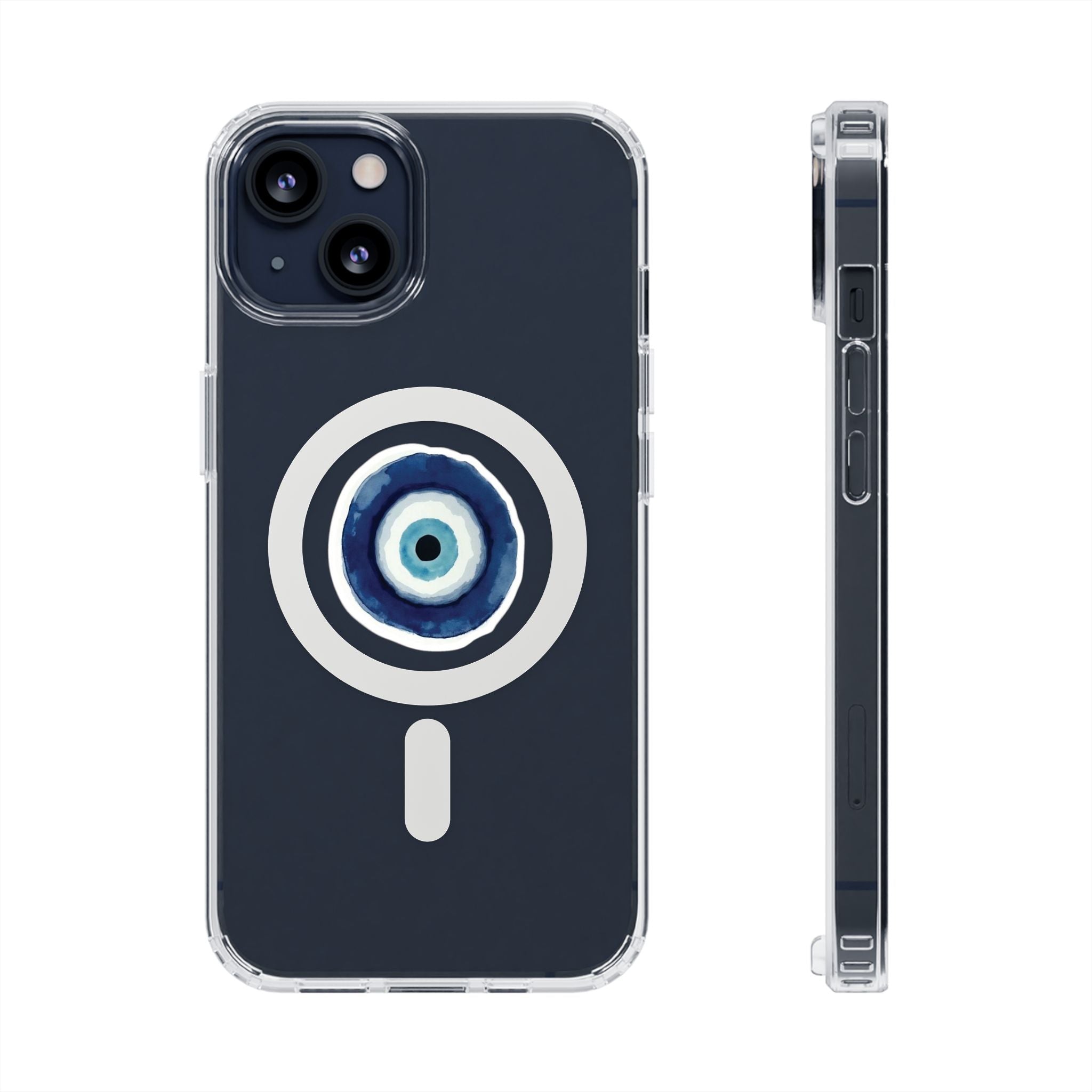 Evil Eye MagSafe Clear Phone Case