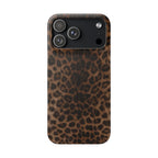 Leopard Print Slim Phone Case