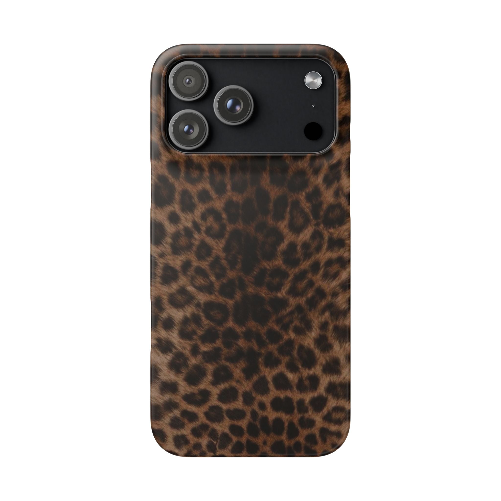 Leopard Print Slim Phone Case