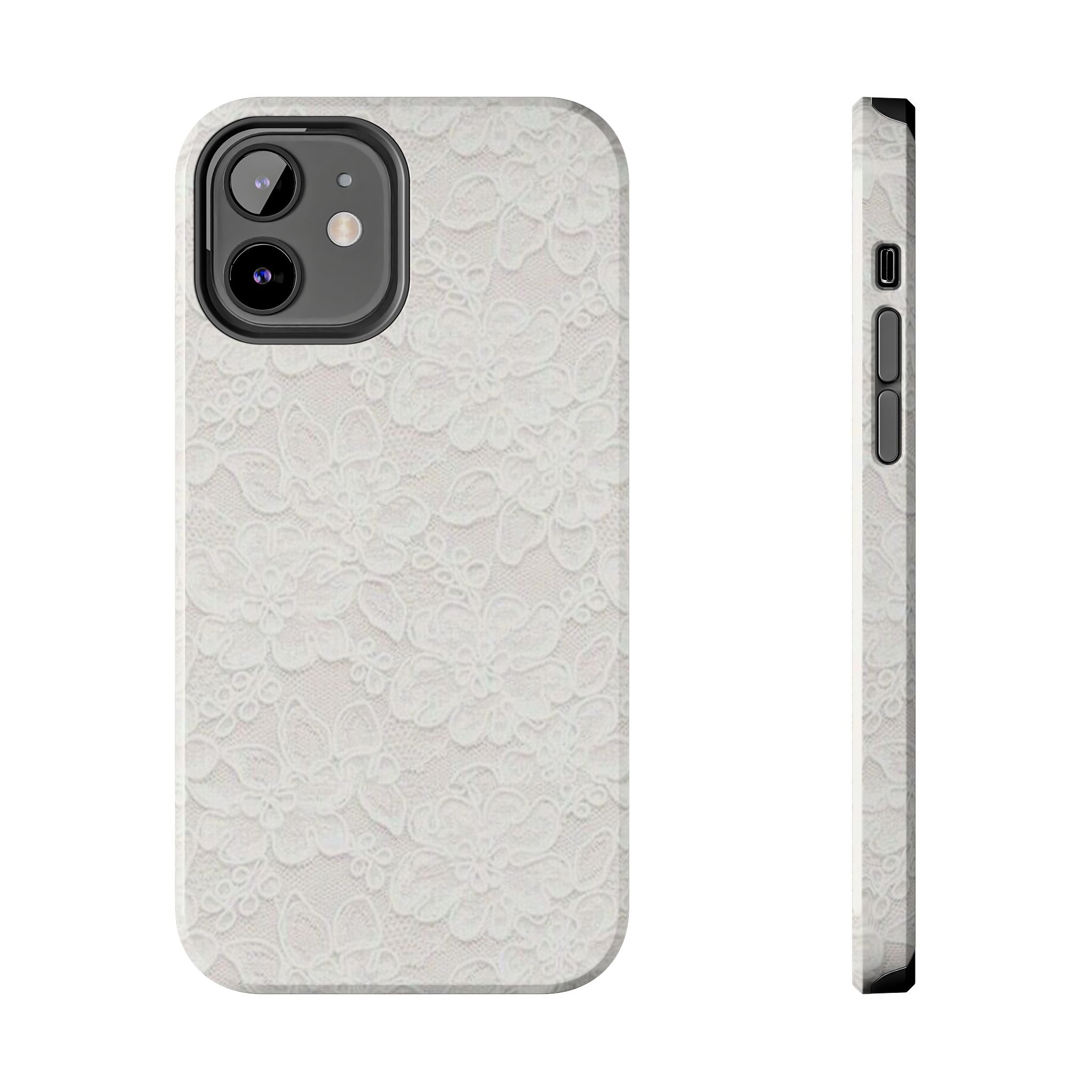 White Lace Phone Case