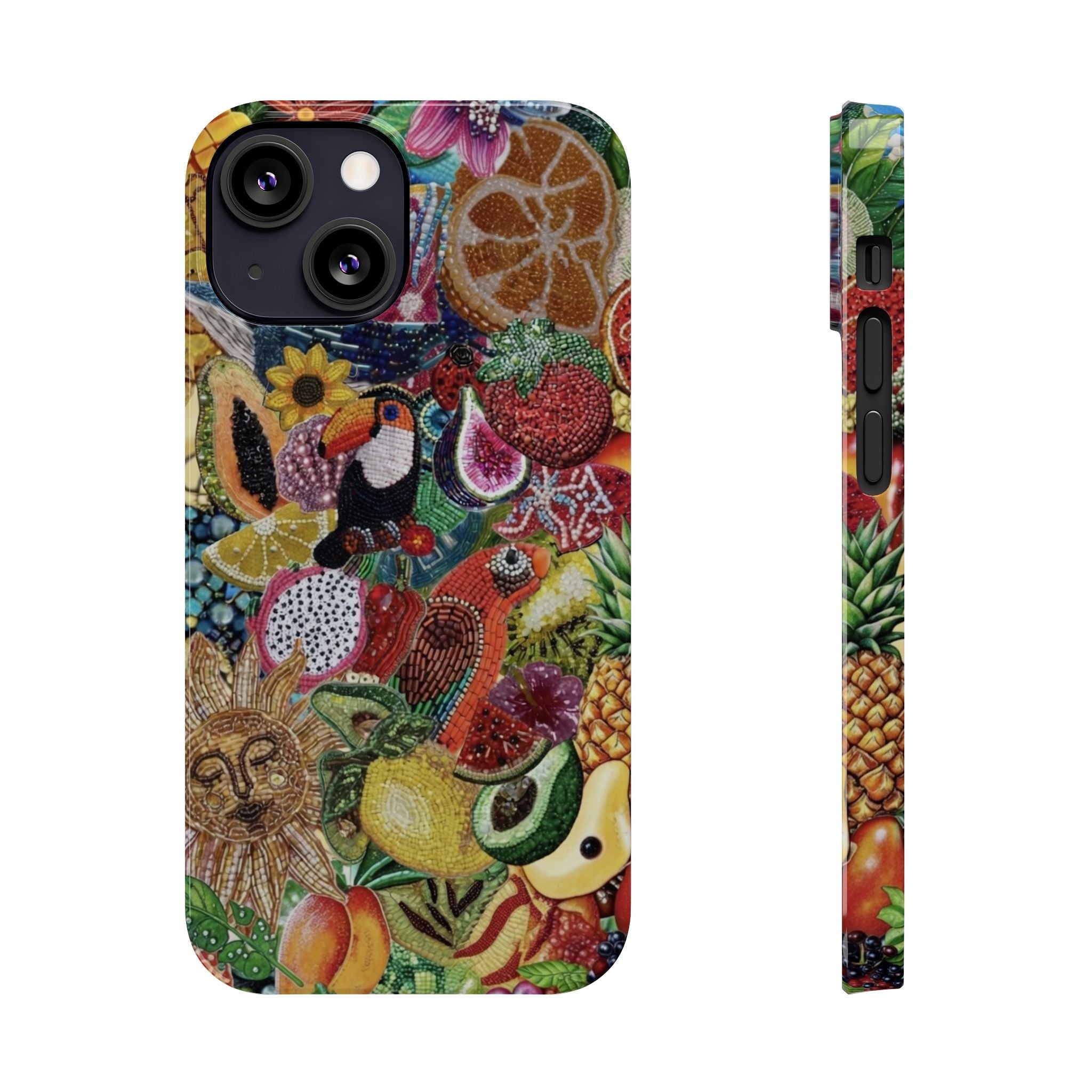 Colorful Exotic Tropic Slim Phone Case