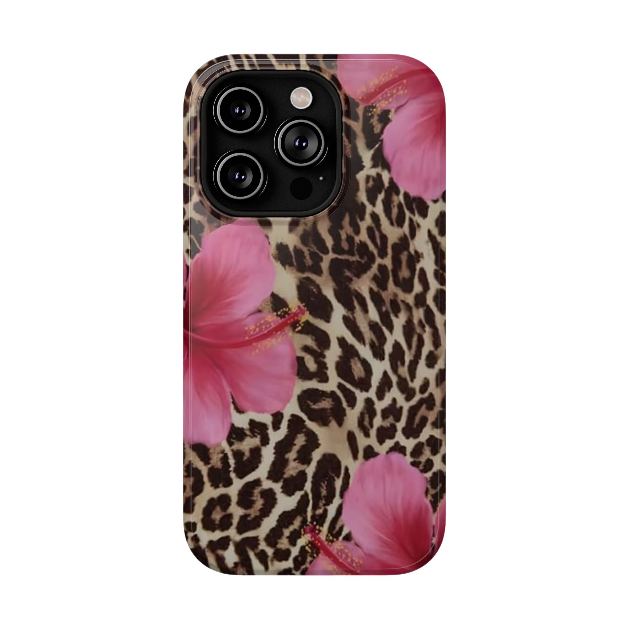 Leopard Hibiscus Phone Case