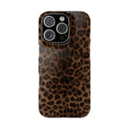Leopard Print Slim Phone Case