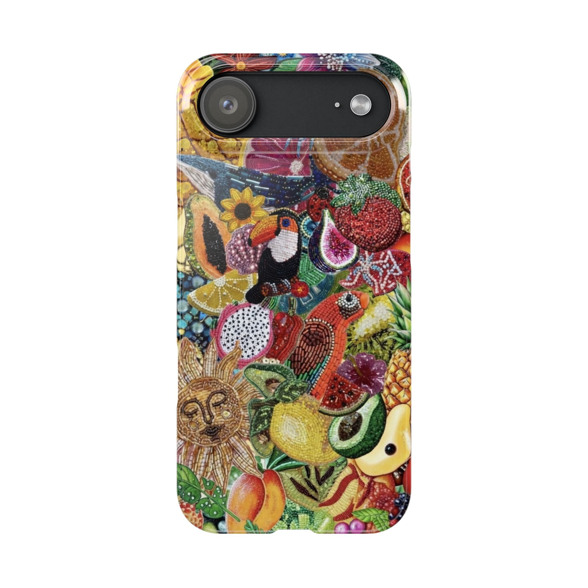 Colorful Exotic Tropic Slim Phone Case