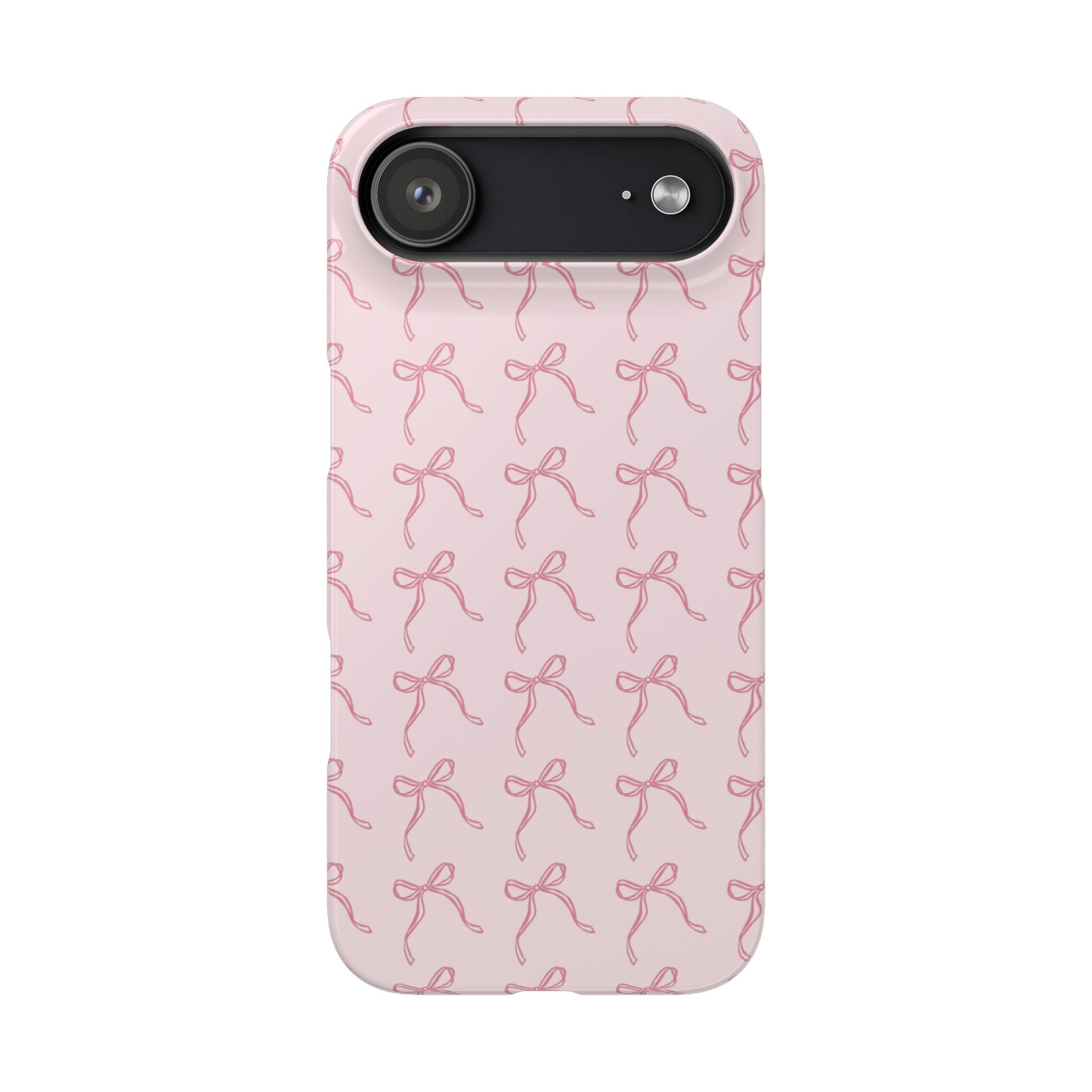 Pink Bow Pattern Phone Case