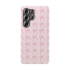 Pink Bow Pattern Phone Case