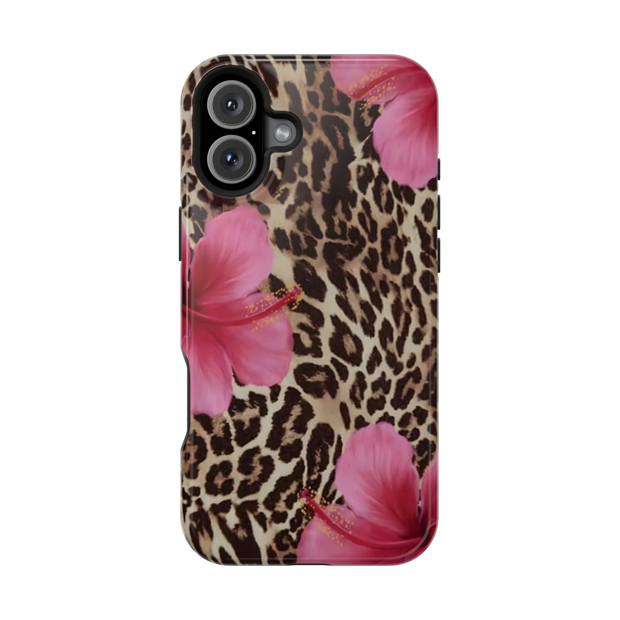 Leopard Hibiscus Phone Case