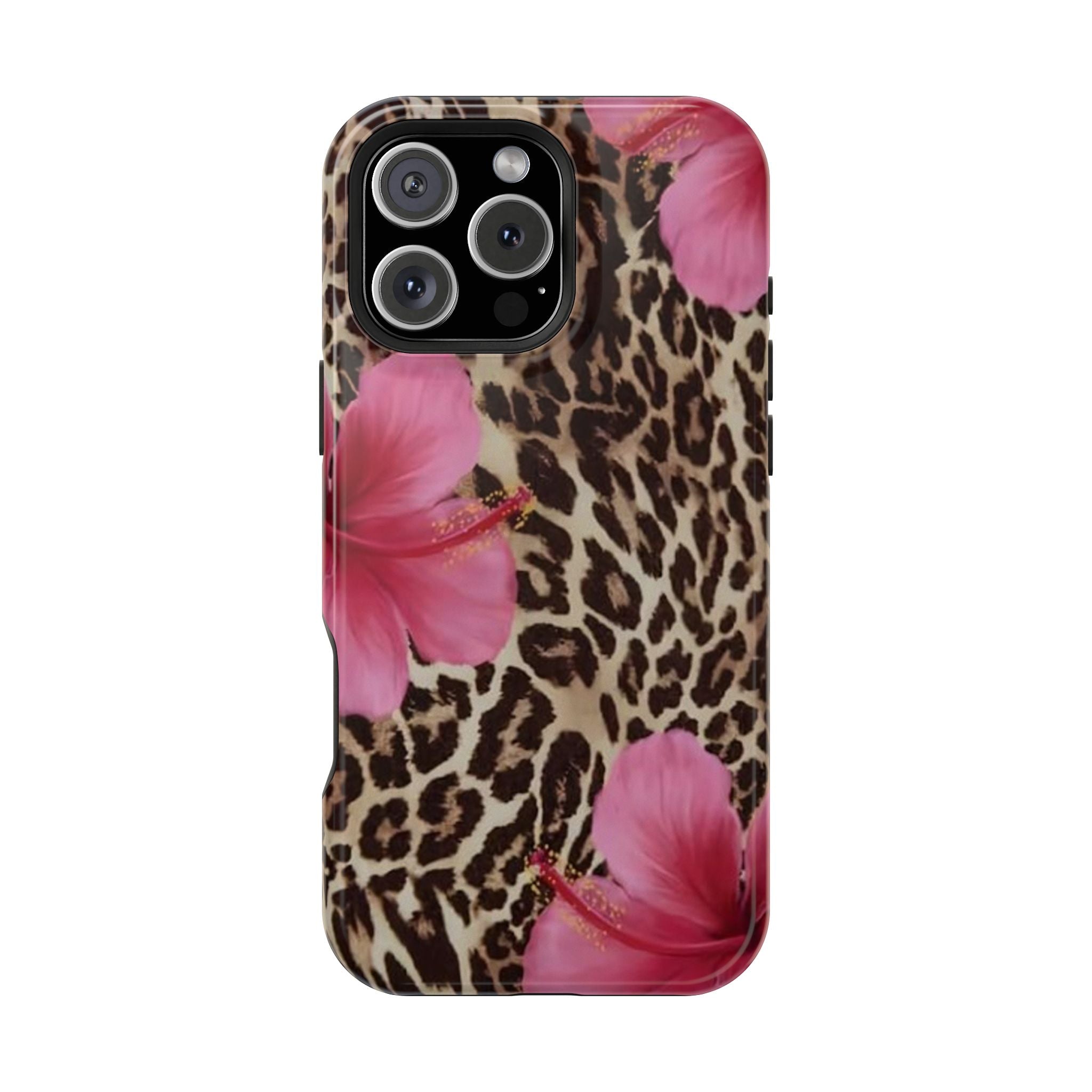 Leopard Hibiscus Phone Case