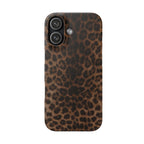Leopard Print Slim Phone Case