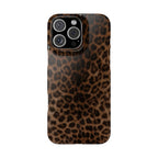 Leopard Print Slim Phone Case