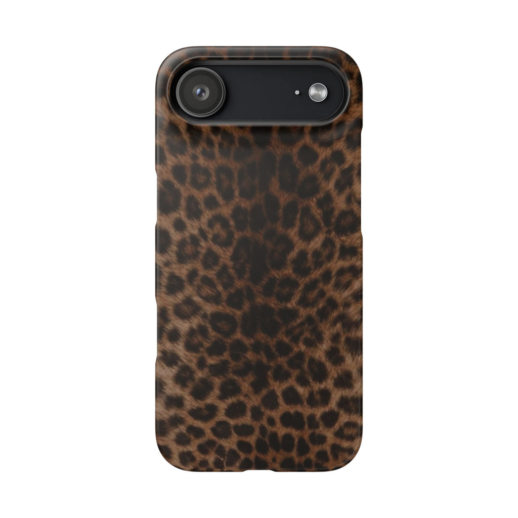 Leopard Print Slim Phone Case