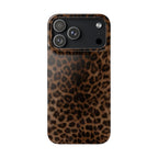 Leopard Print Slim Phone Case