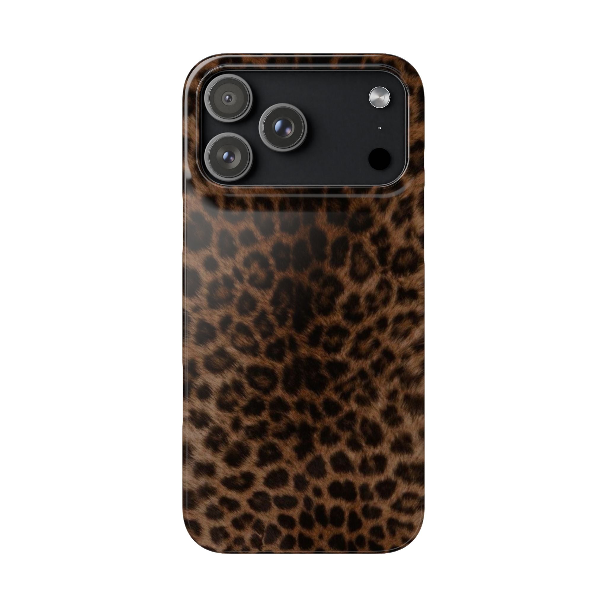 Leopard Print Slim Phone Case
