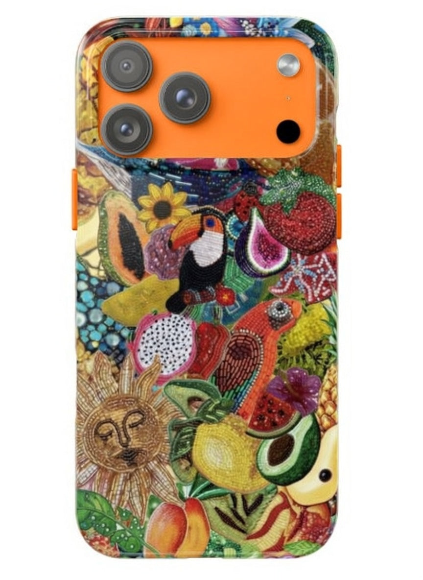 Colorful Exotic Tropic Slim Phone Case