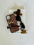Leopard Print Slim Phone Case