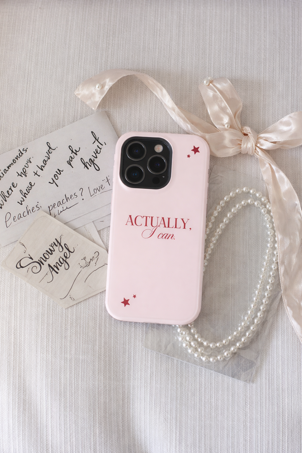 "Actually I Can" Phone Case